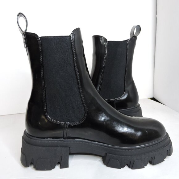 Missguided women mid calf chunky chelsea boots size 37 brand new - Picture 3 of 6